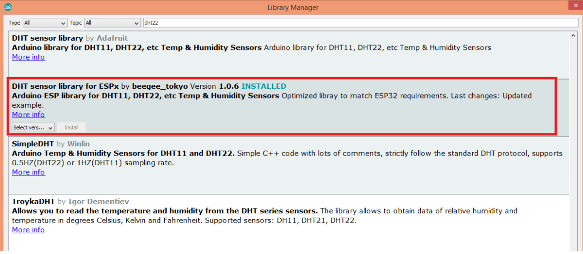 ESP32 DHT library install.png