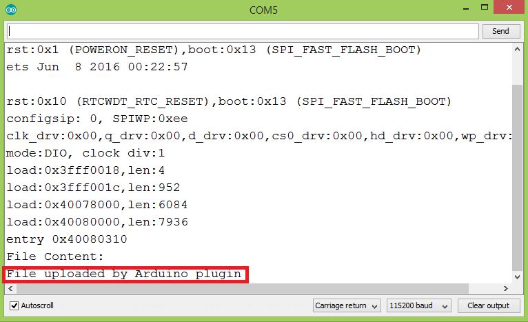 Spiffs Upload Failed Issue 64 Esp8266 Arduino Esp8266fs Plugin - Premium Vintage Design Gallery - Desktop