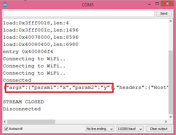 Esp8266 Webserver Getting Query Parameters Techtutorialsx - Premium Light Illustration Gallery - 8K