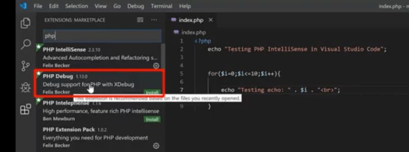 Php In Visual Studio Code Setup Debugging Tech Videostack - Elegant 4K Dark Designs | Free Download
