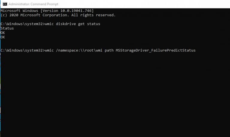 See if disk type is ssd or hdd in task manager; How to Check if an HDD/SSD is Failing Using Command Prompt