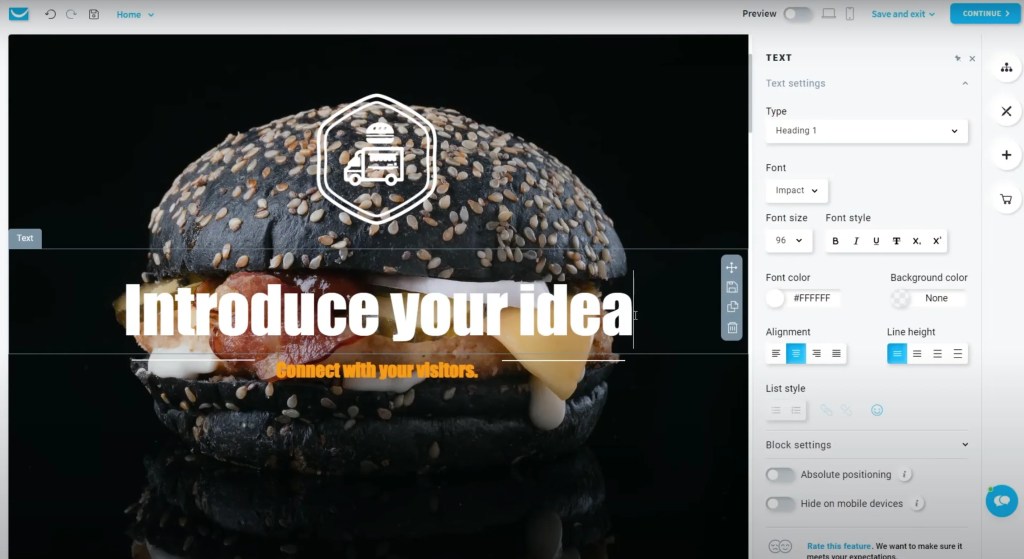 GetResponse Review: Landing Page