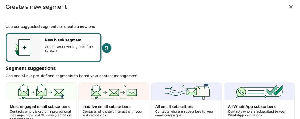 Brevo vs TinyEmail: Brevo Segmentation