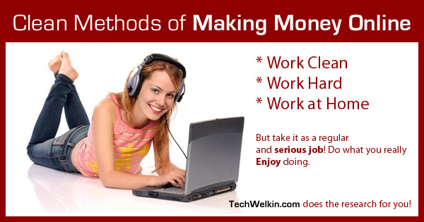 22/05/2021 · work from home jobs can become legitimate ways to make money online. 24 Clean Methods To Make Money From Internet Using Various Skills