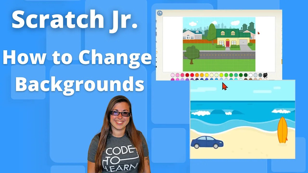 How to Change Backgrounds in Scratch Jr. TechWise Academy