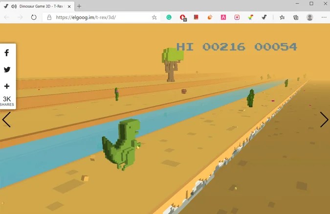 New Playing Chrome Dinosaur Game For 1 Year World Record New Playing Chrome Dinosaur Game For 1 Year World Record