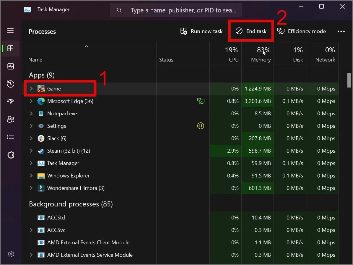 How To Force Quit A Game On Pc The Tube Task Manager Windows 