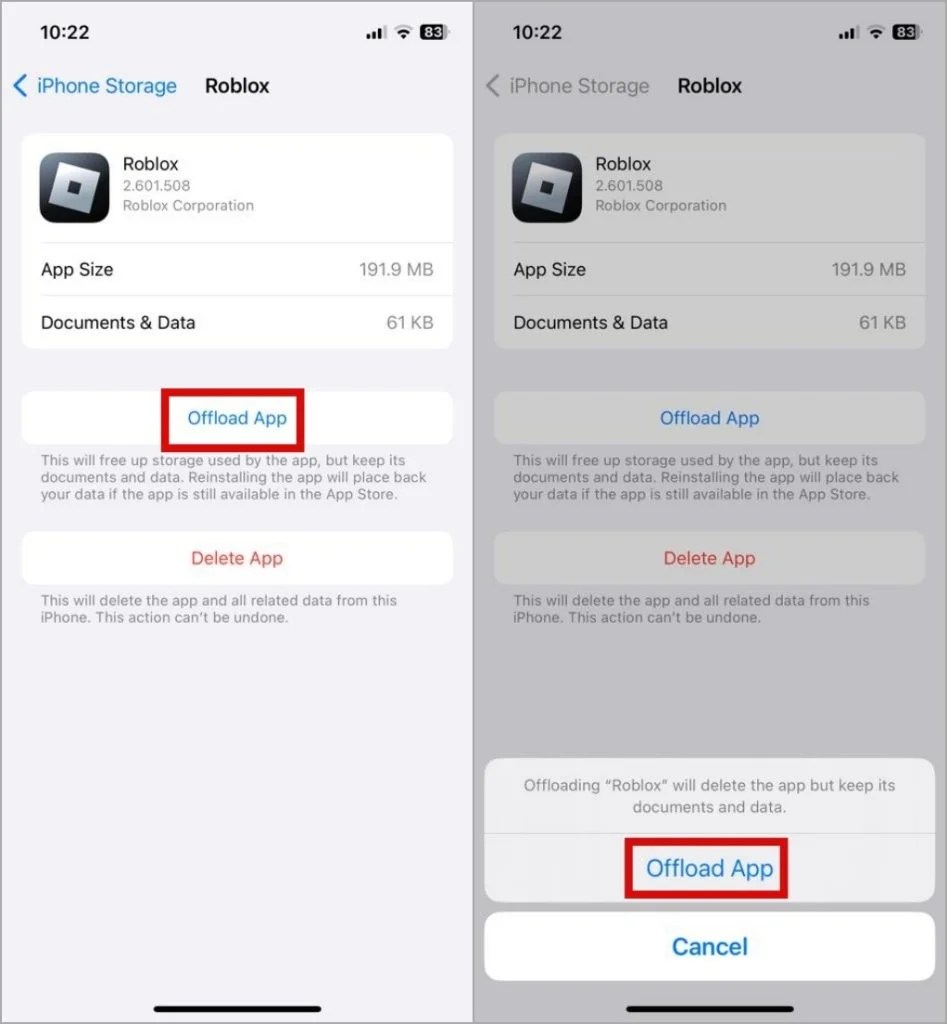 How To Clear Roblox Cache On IPhone Android Windows And Mac TechWiser Offload Roblox App On IPhone 947x1024 