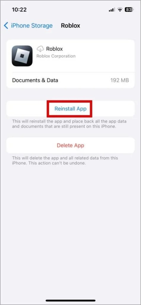 How To Clear Roblox Cache On IPhone Android Windows And Mac TechWiser Reinstall Roblox On IPhone 475x1024 