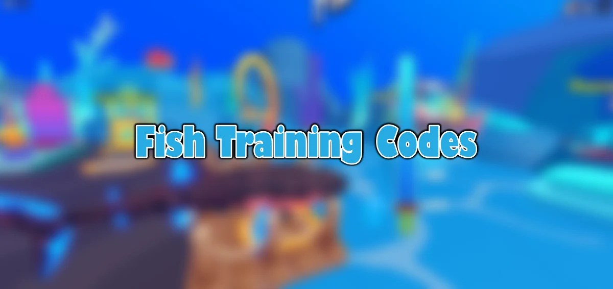 Roblox Fish Training Codes February 2026 TechWiser Feature Image Of Fish Training Codes.webp