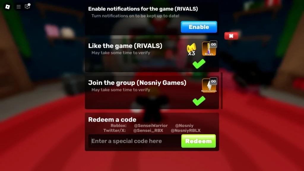 Roblox RIVALS Codes June 2026 TechWiser Codebox 2