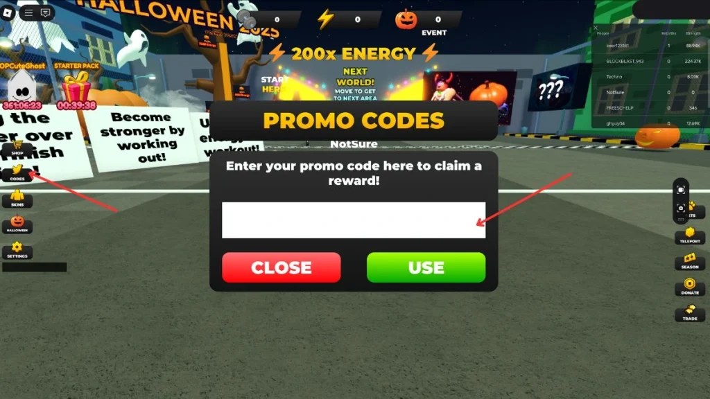 Roblox Strongman Simulator Codes June 2026 TechWiser Roblox Strongman Simulator Codes 1
