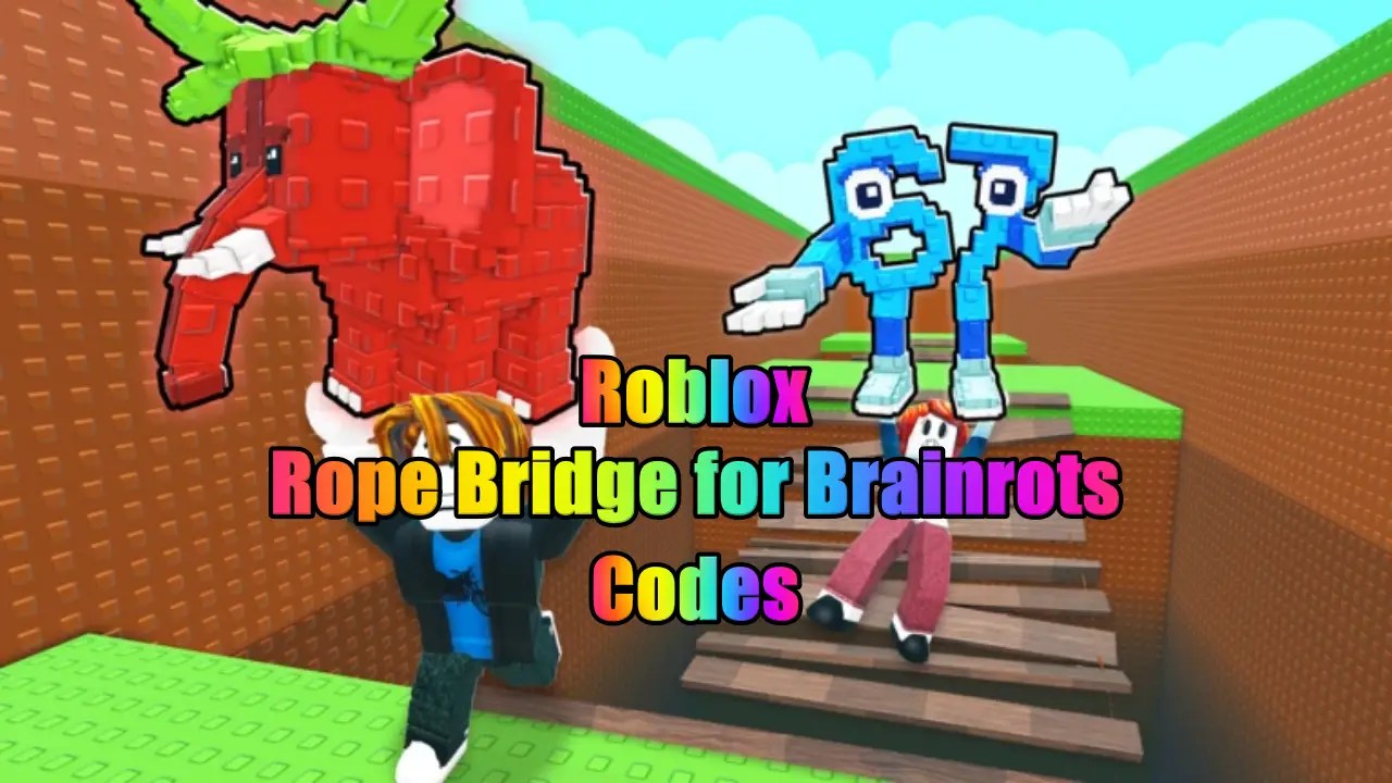 Roblox Rope Bridge For Brainrots Codes June 2026 TechWiser Rope Bridge For Brainrots Codes.webp