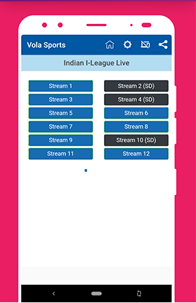 Simple UI Vola Sports