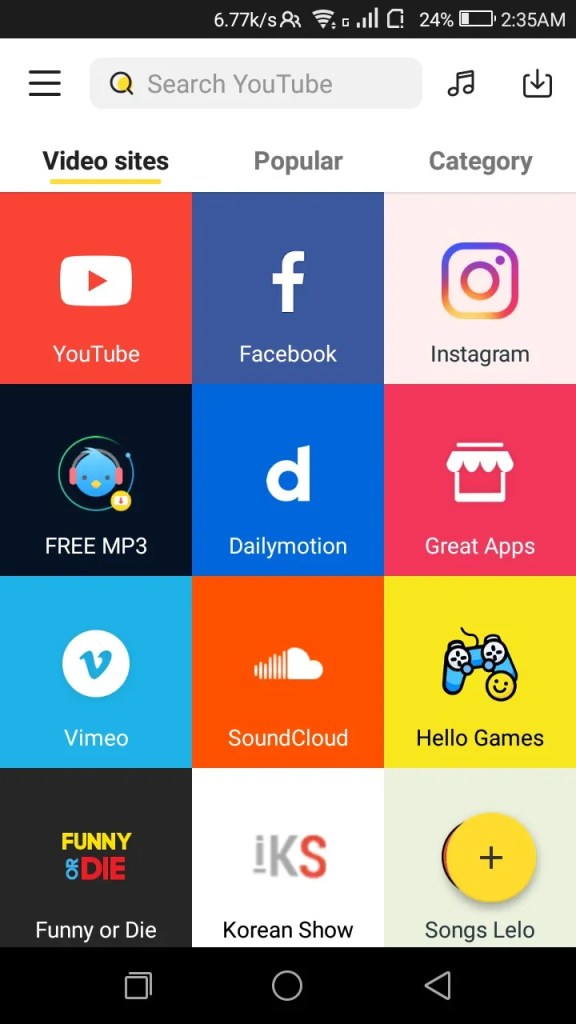 Snaptube Mod APK
