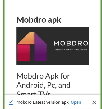 Just open app