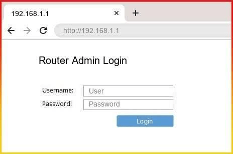 192.168.1.1 Admin Login