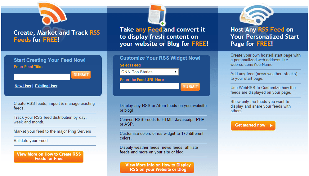 Confirm your email address and select the “new podcast” button to . Top 10 Free Tools To Generate Rss Feed For Your Website Blog