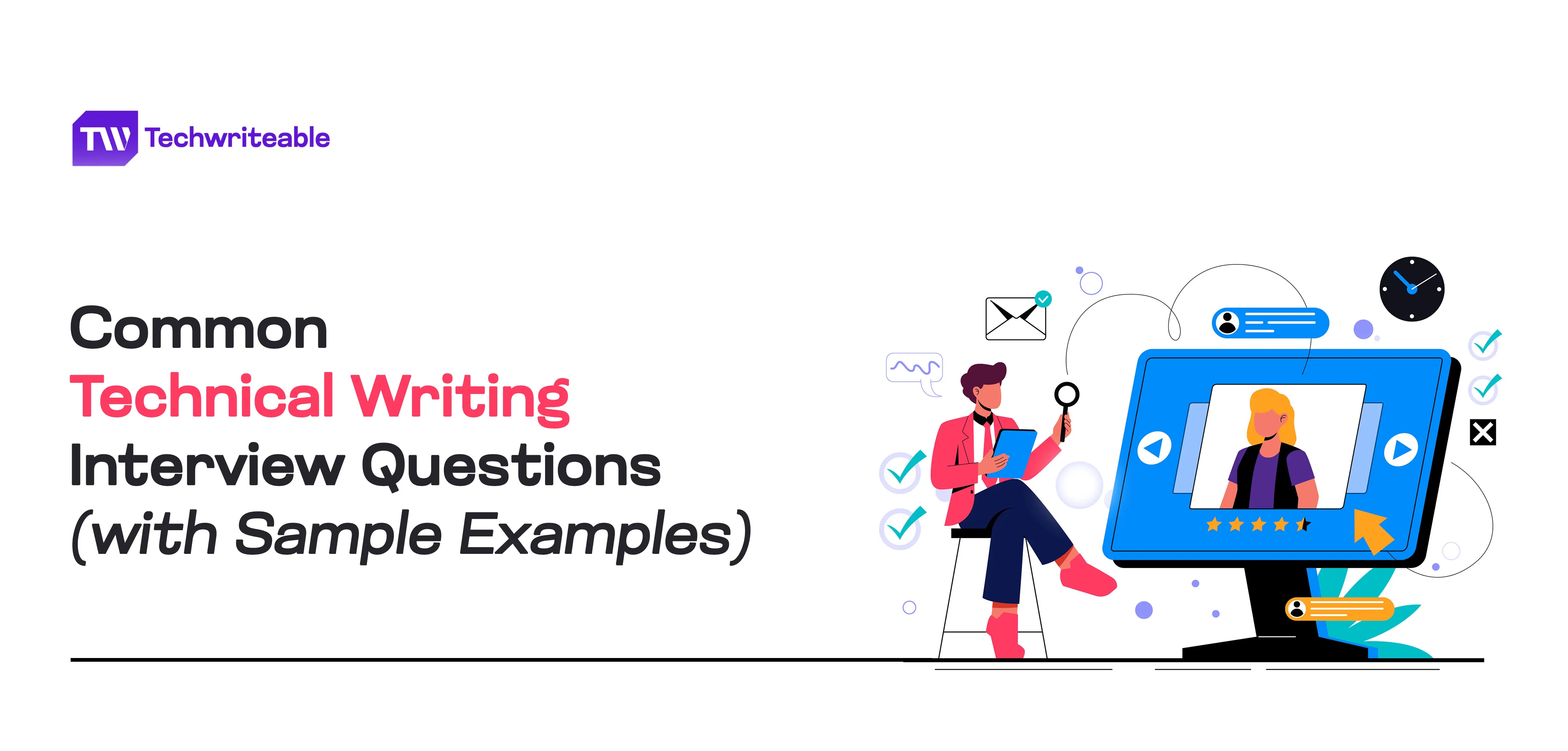 Common Technical Writing Interview