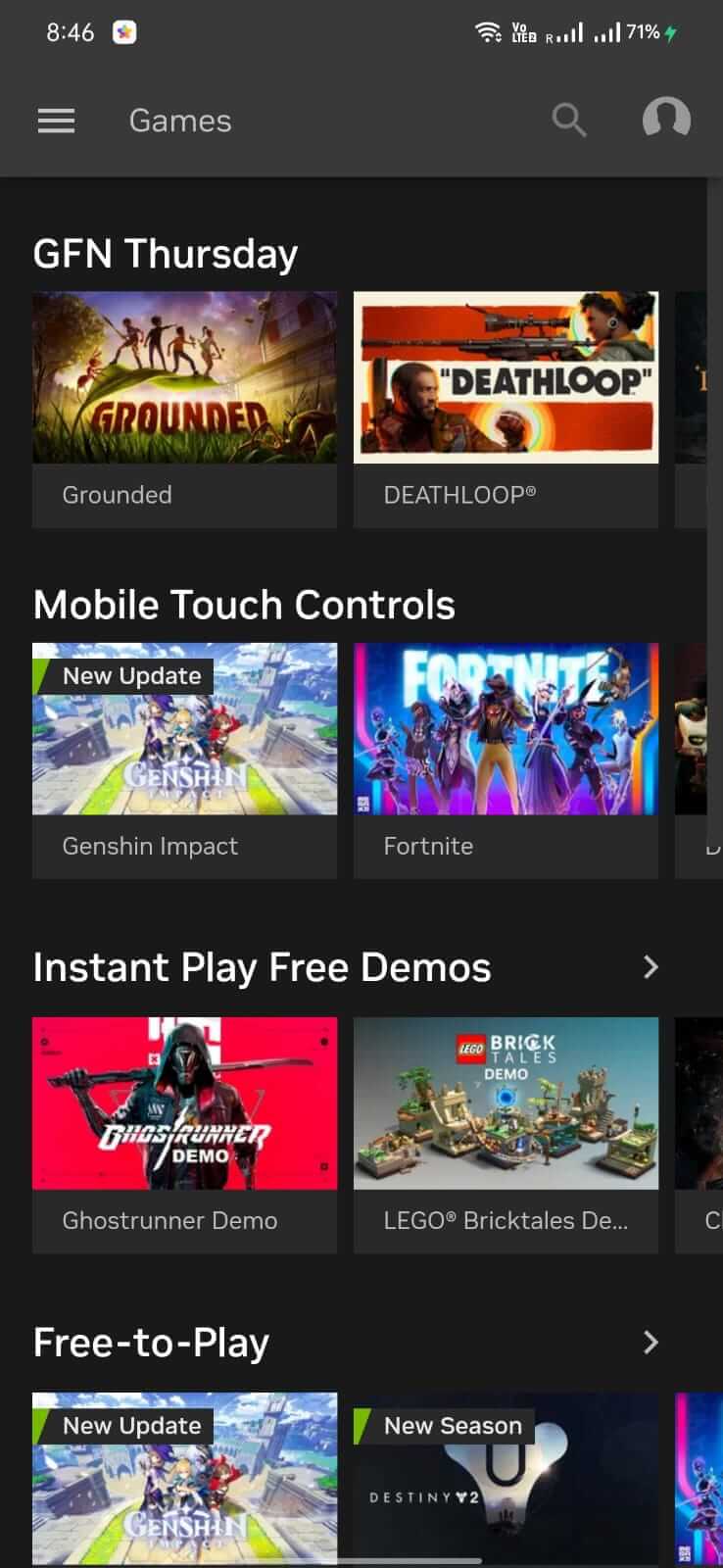 Download NVIDIA GeForce NOW Apk V6 34 37877191 Latest NVIDIA GeForce NOW SS 1 