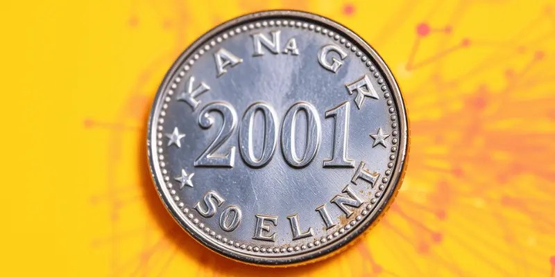 2001 50 Cent Coin