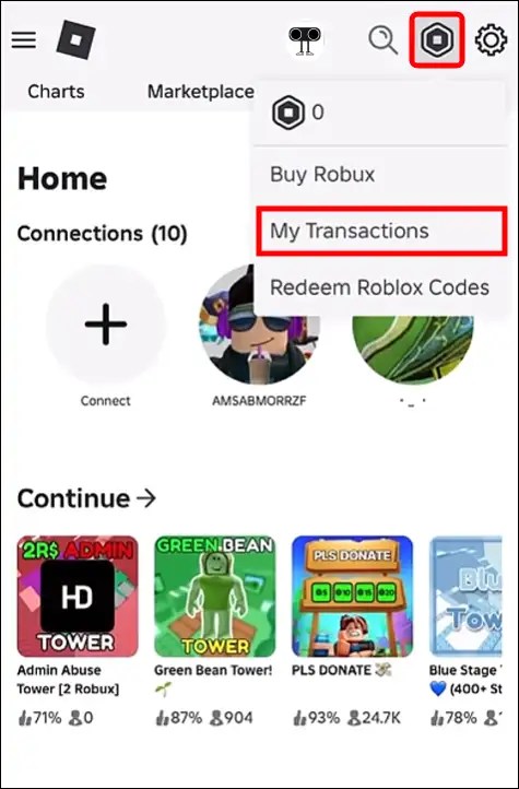 How To See Pending Robux In Roblox On Mobile And PC See Your Roblox Pending Robux