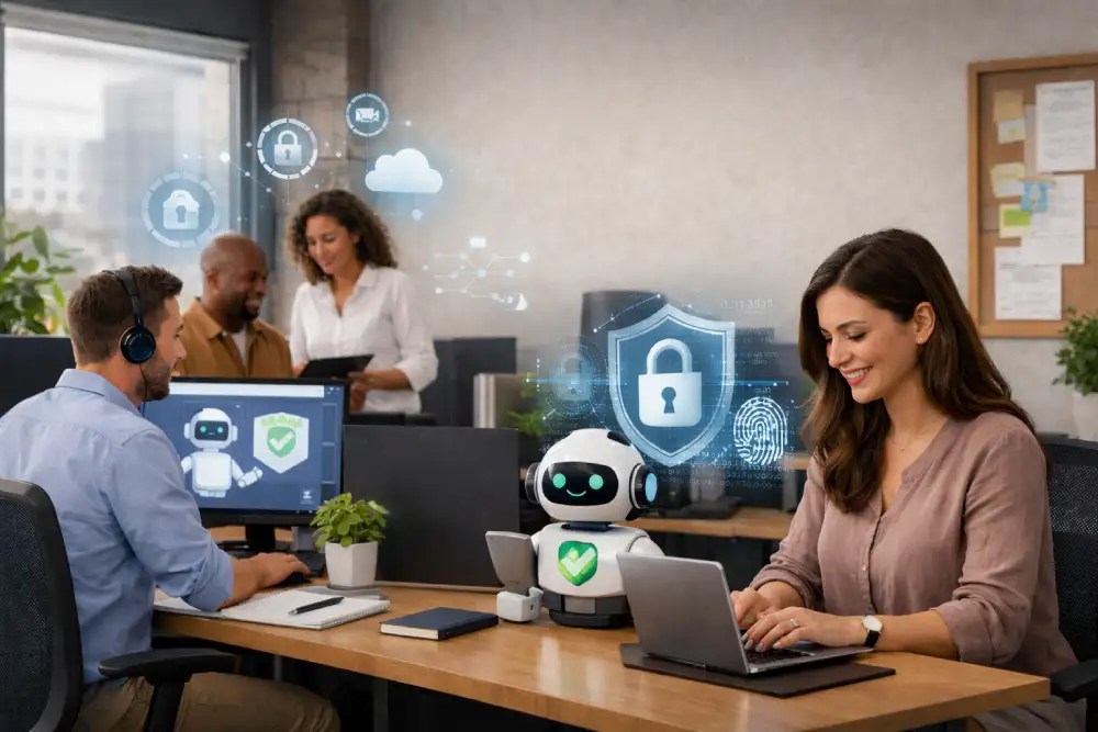 שילוב AI בארגונים. אילוסטרציה