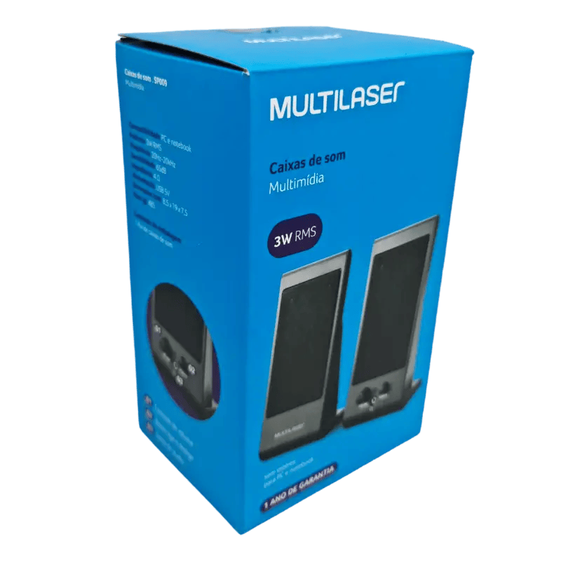Caixa de Som Multimídia USB 2.0 SP009