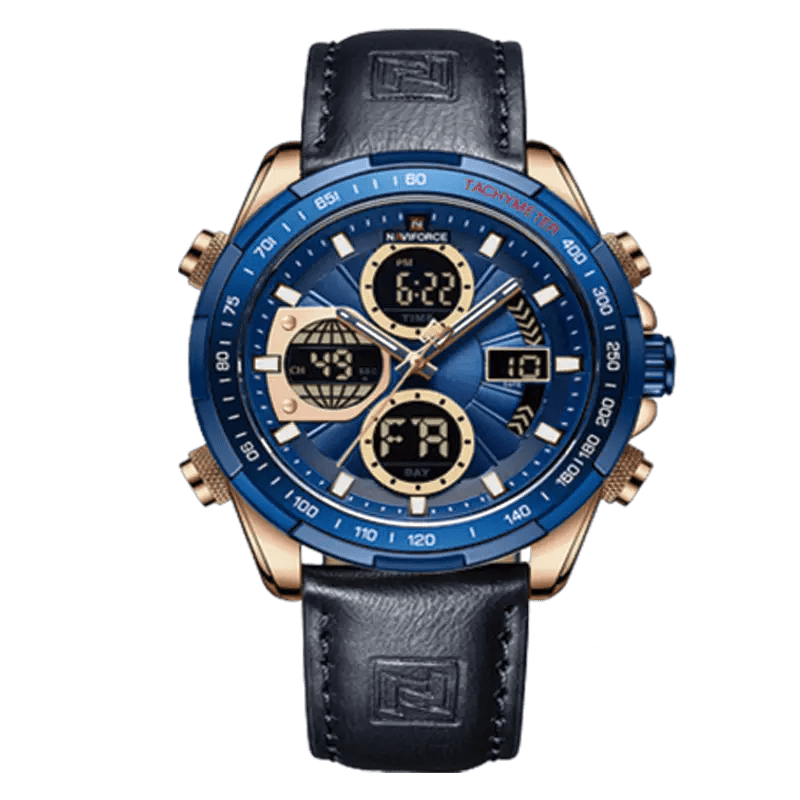 Relógio Militar NF 9197 Azul - NAVIFORCE
