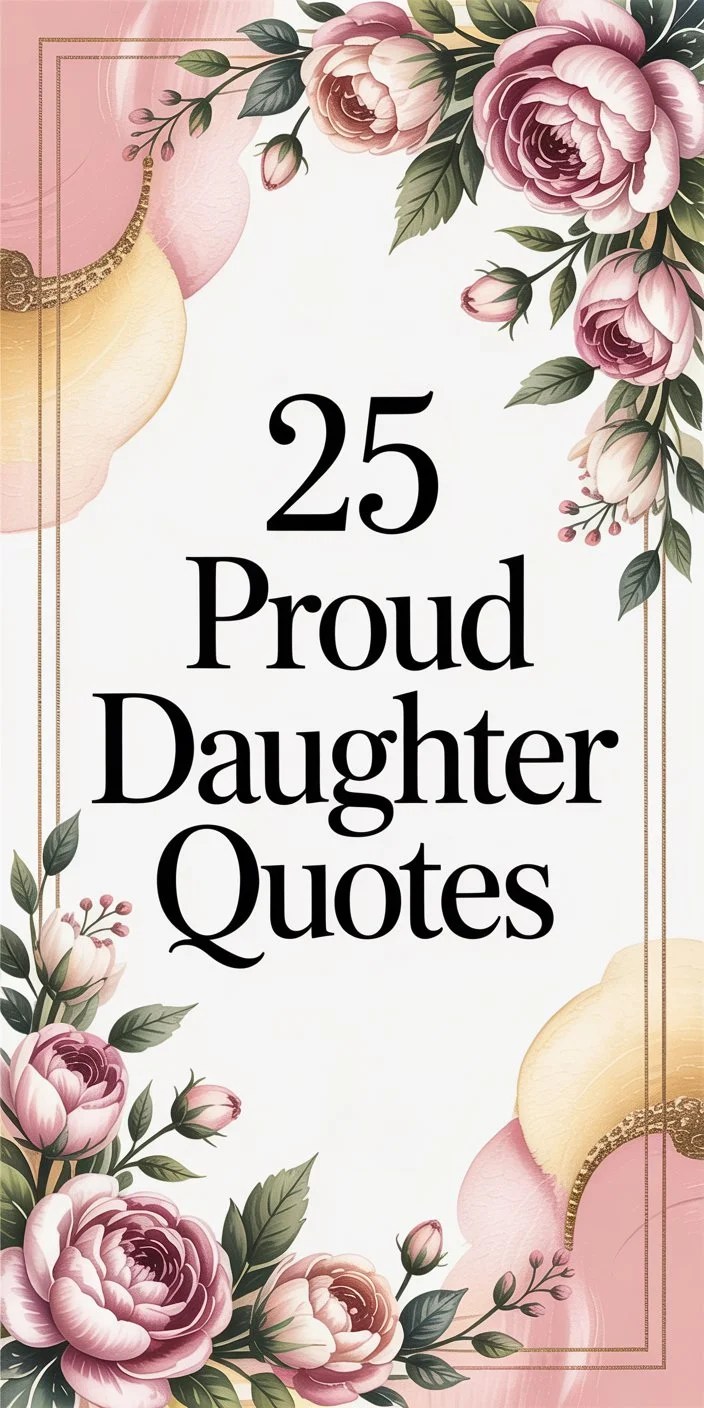 25 Proud Daughter Quotes 25 Proud Daughter Quotes