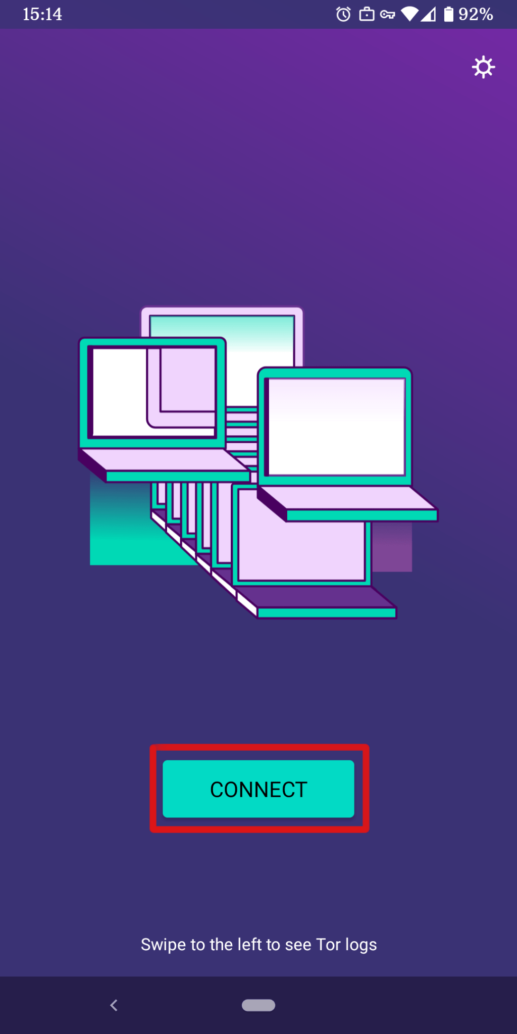 Conecte-se ao Navegador Tor para Android