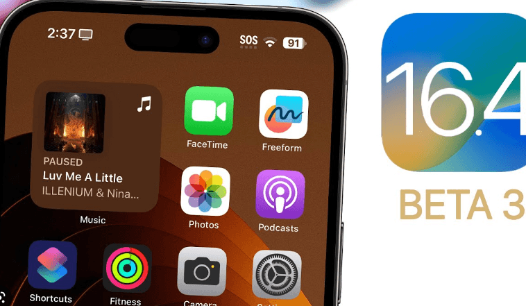 iOS 16.4 beta 3-apple