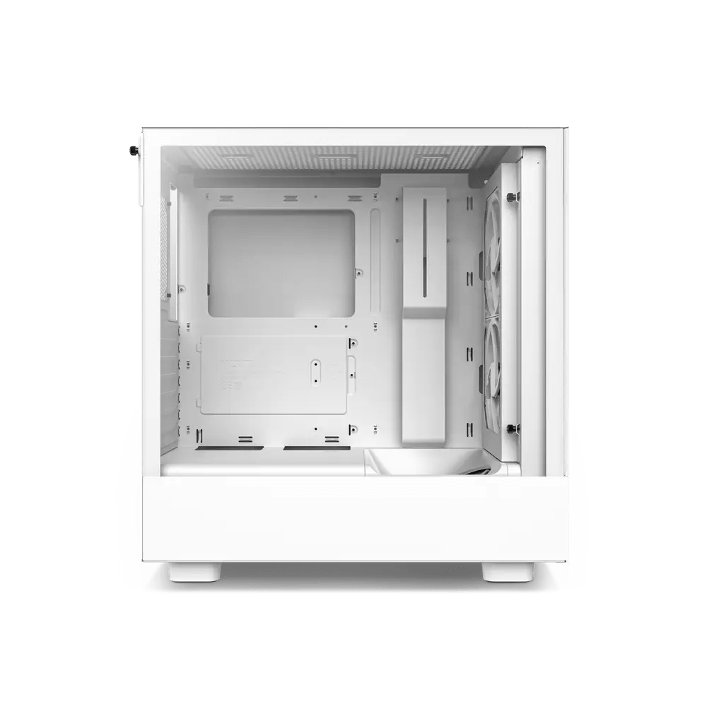 Gabinete NZXT H5 Elite, Midi-Tower, ATX/EATX/Micro-ATX/Mini-ITX, USB 3.0, sin Fuente, 3 Ventiladores Instalados, Blanco
