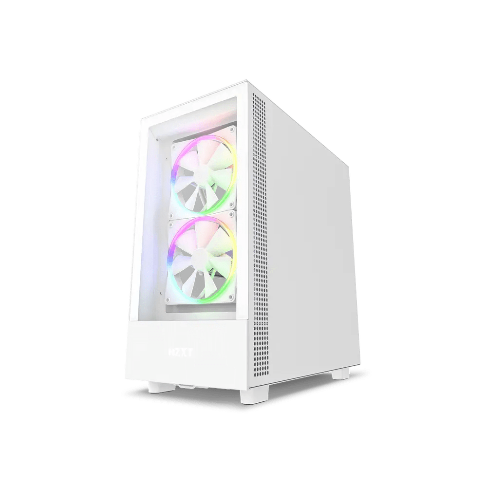 Gabinete NZXT H5 Elite, Midi-Tower, ATX/EATX/Micro-ATX/Mini-ITX, USB 3.0, sin Fuente, 3 Ventiladores Instalados, Blanco