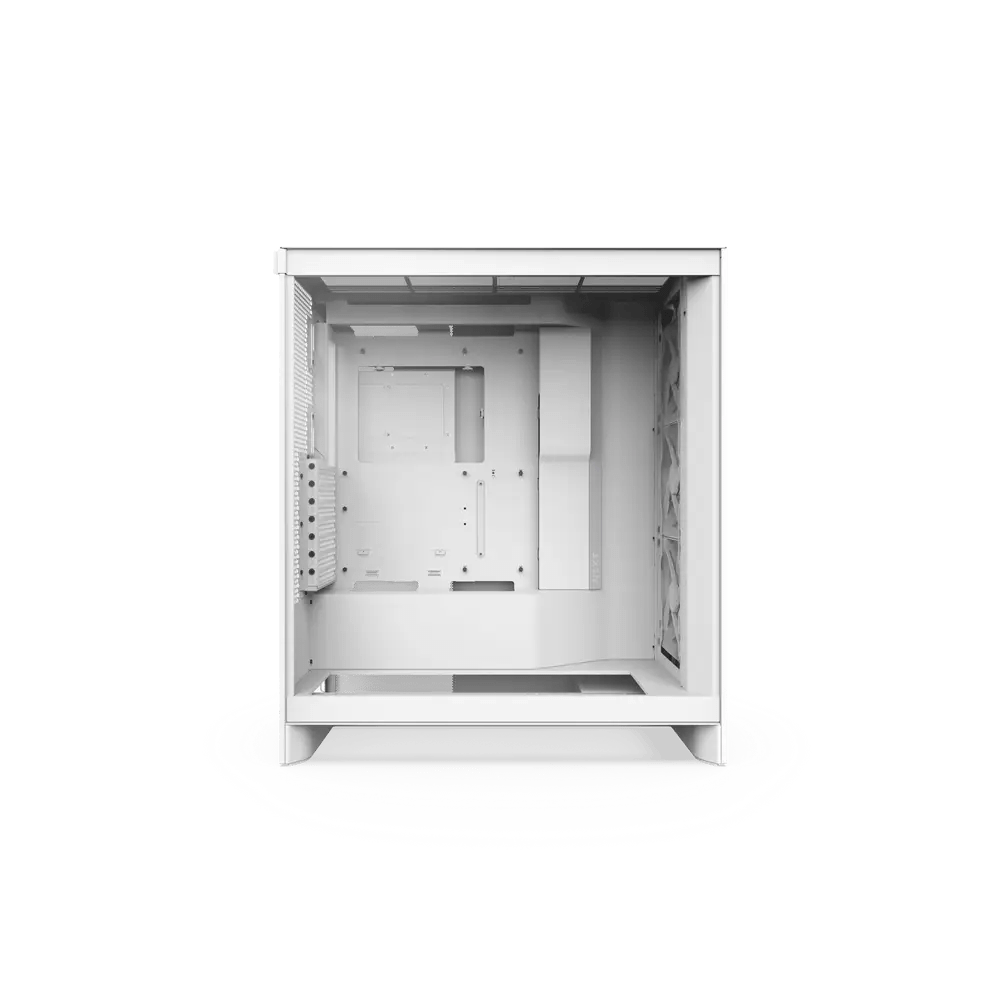 Gabinete NZXT H7 Flow RGB, Midi-Tower, ATX/EATX/Micro-ATX/Mini-ITX, USB 3.0, sin Fuente, 3 Ventiladores Instalados, Blanco