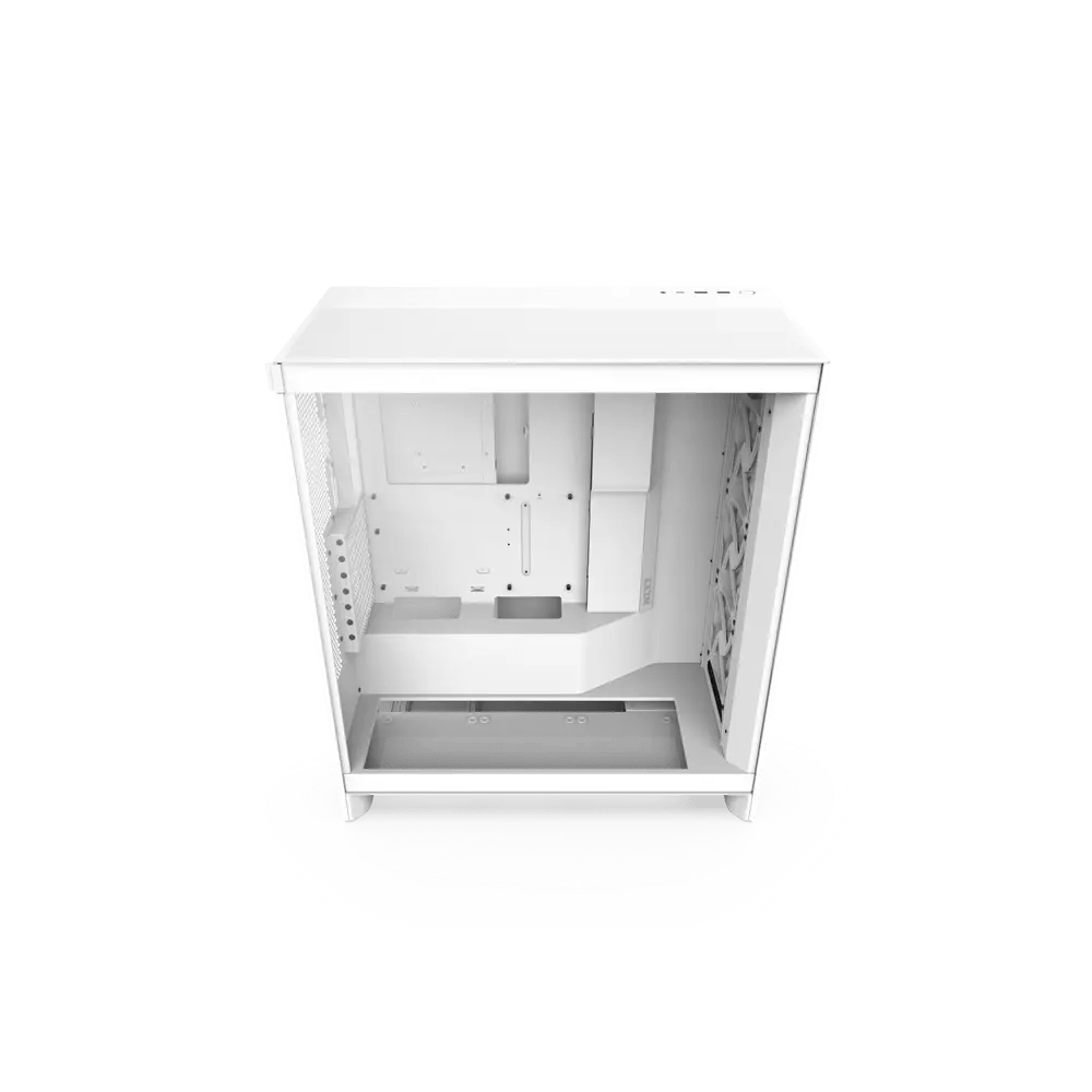 Gabinete NZXT H7 Flow RGB, Midi-Tower, ATX/EATX/Micro-ATX/Mini-ITX, USB 3.0, sin Fuente, 3 Ventiladores Instalados, Blanco