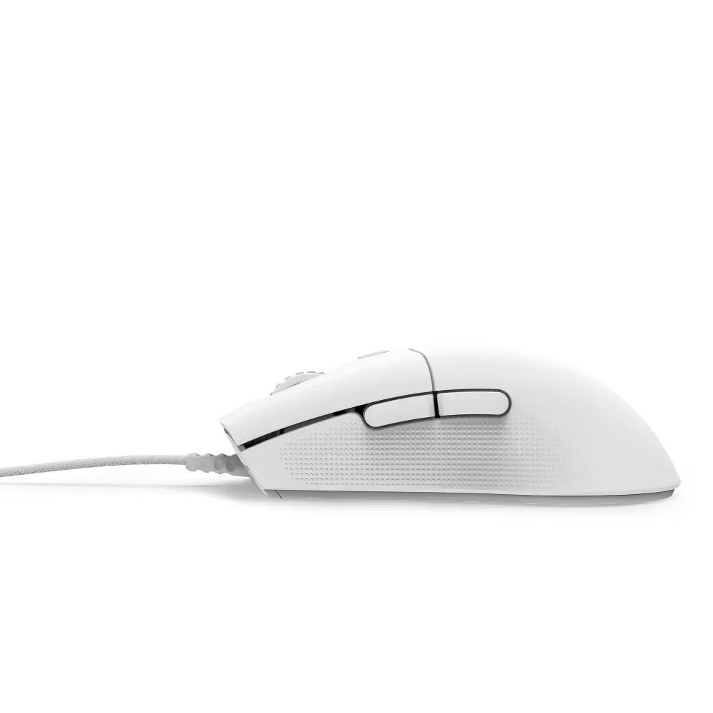 Mouse Gamer Ergonómico NZXT Lift 2 Ergo, Alámbrico, Óptico, 26.000DPI, USB-A, Blanco
