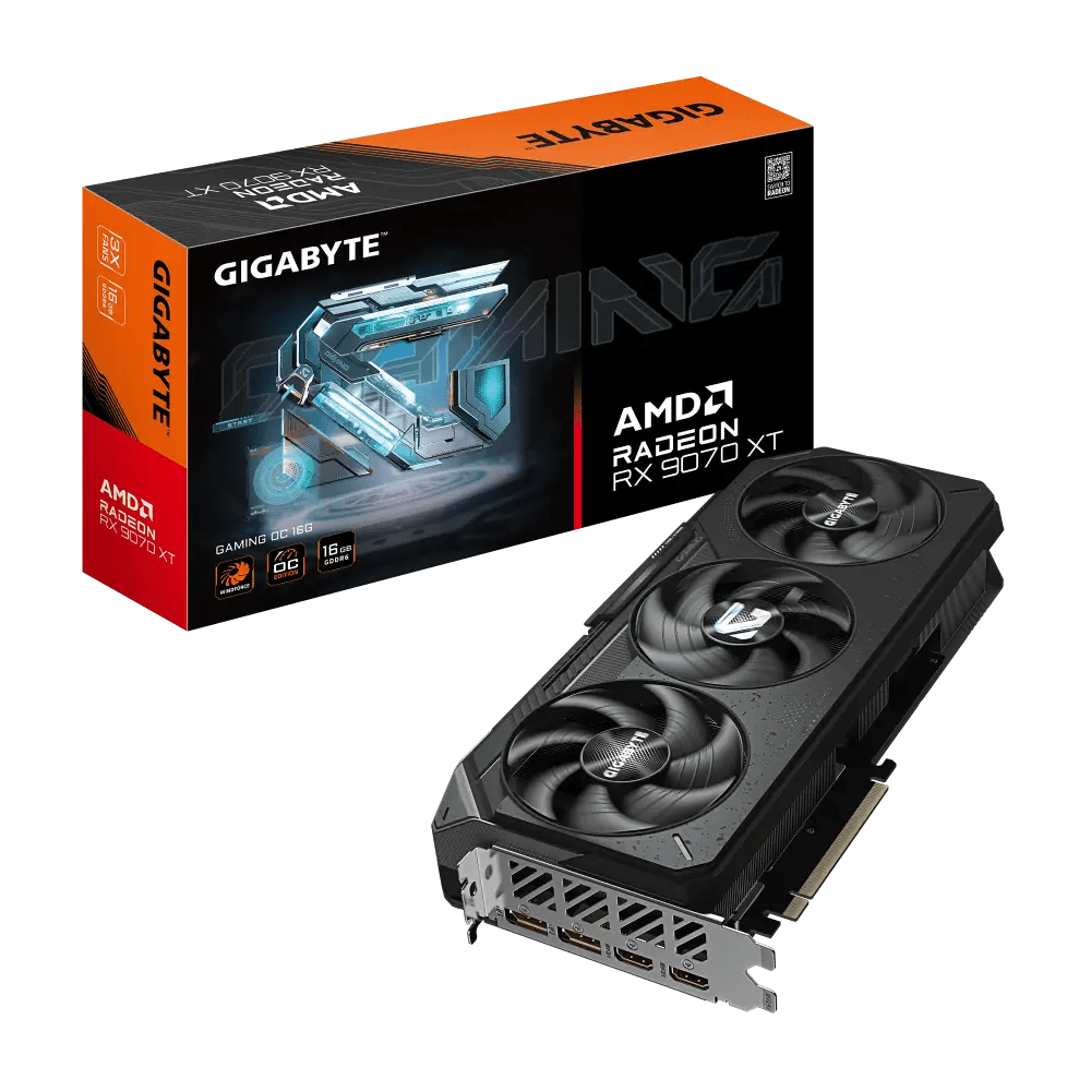 Tarjeta De Video Gigabyte Radeon Rx 9070 Xt, 16 Gb, 256 Bit, Gddr6, Pci Express 5.0