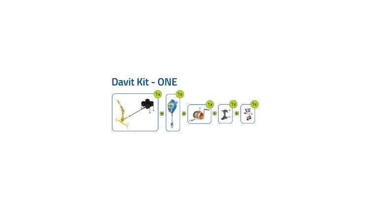 Xtirpa 610 Counterweight Davit Arm Kit