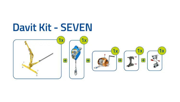 XTIRPA Vehicle Hitch Davit System