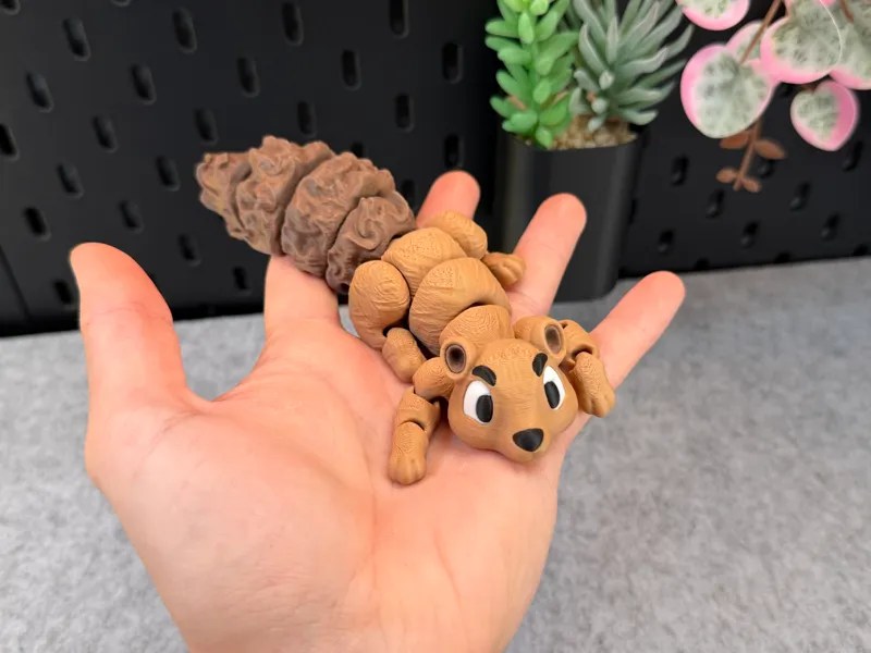 Articulated Cute Squirrel
