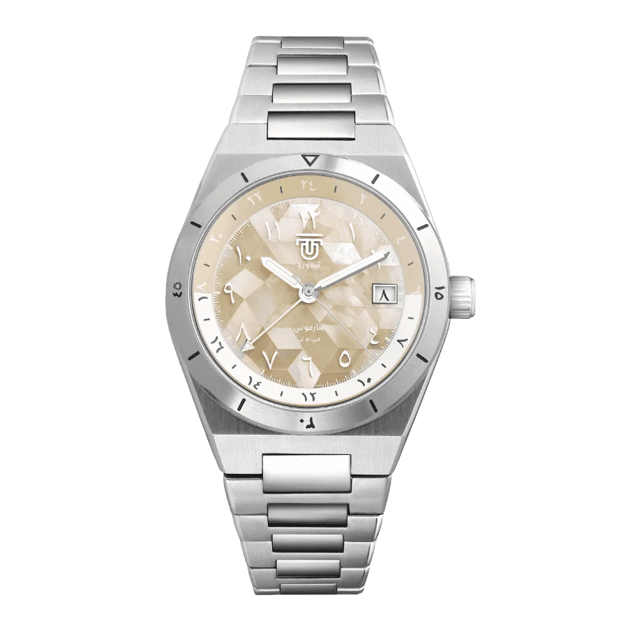 Tedoro Harmony GMT Sarab — Mother of Pearl