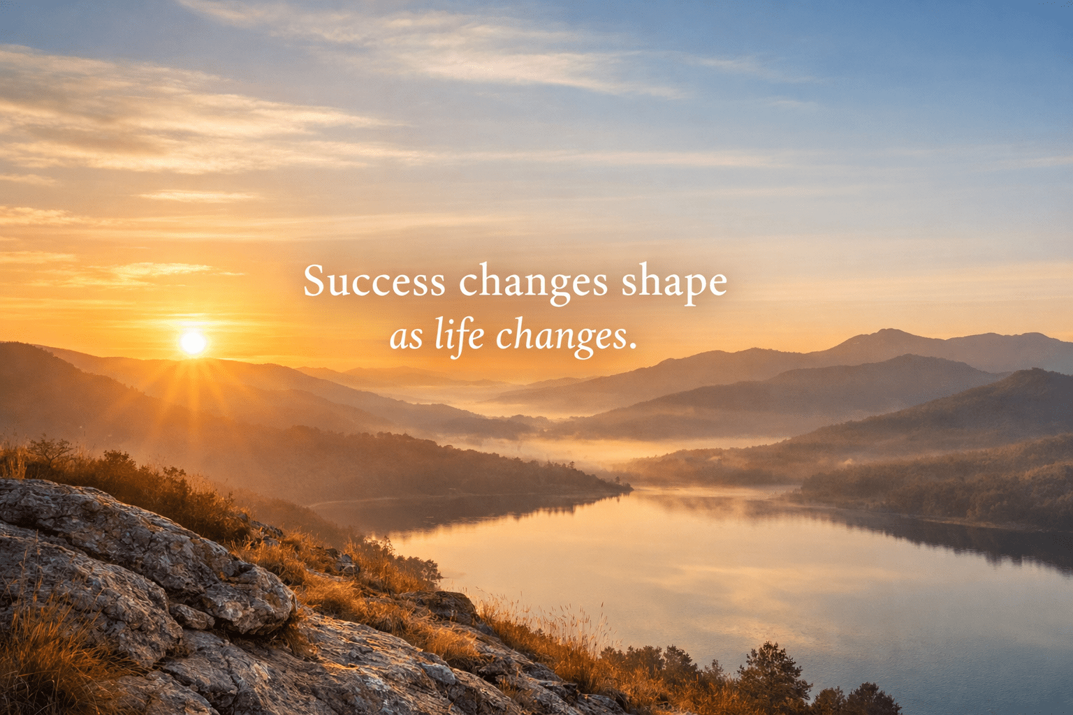 Success Changes Shape