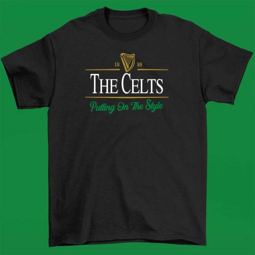 The Celts – Putting On The Style (Black T-Shirt)