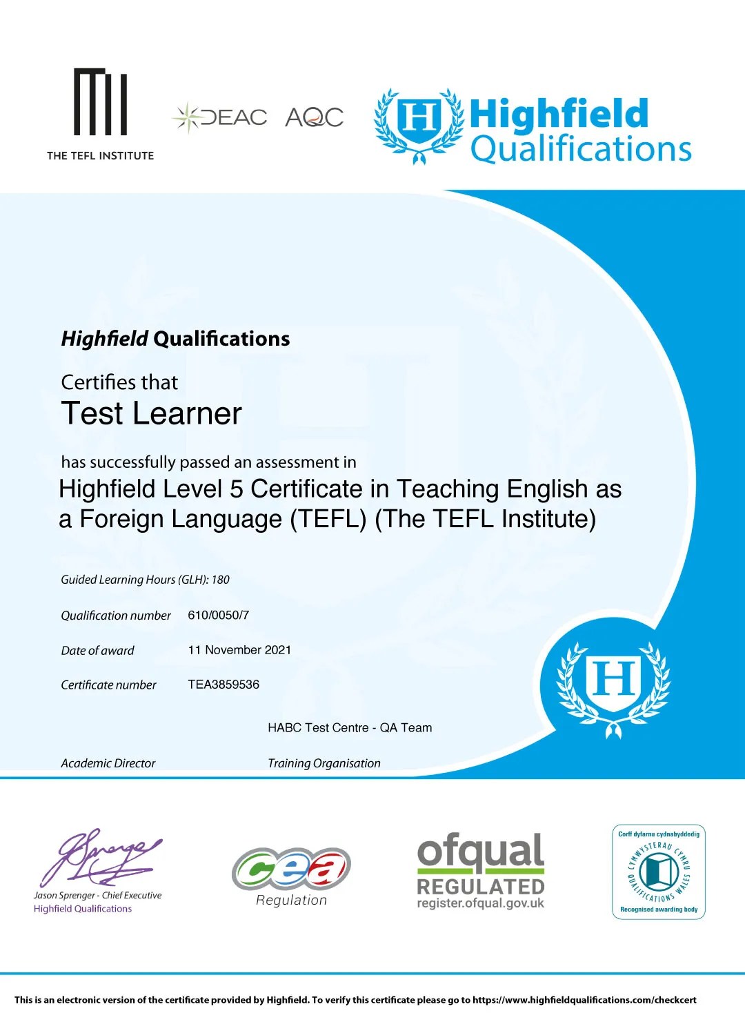 Level 5 Ofqual Hard Copy