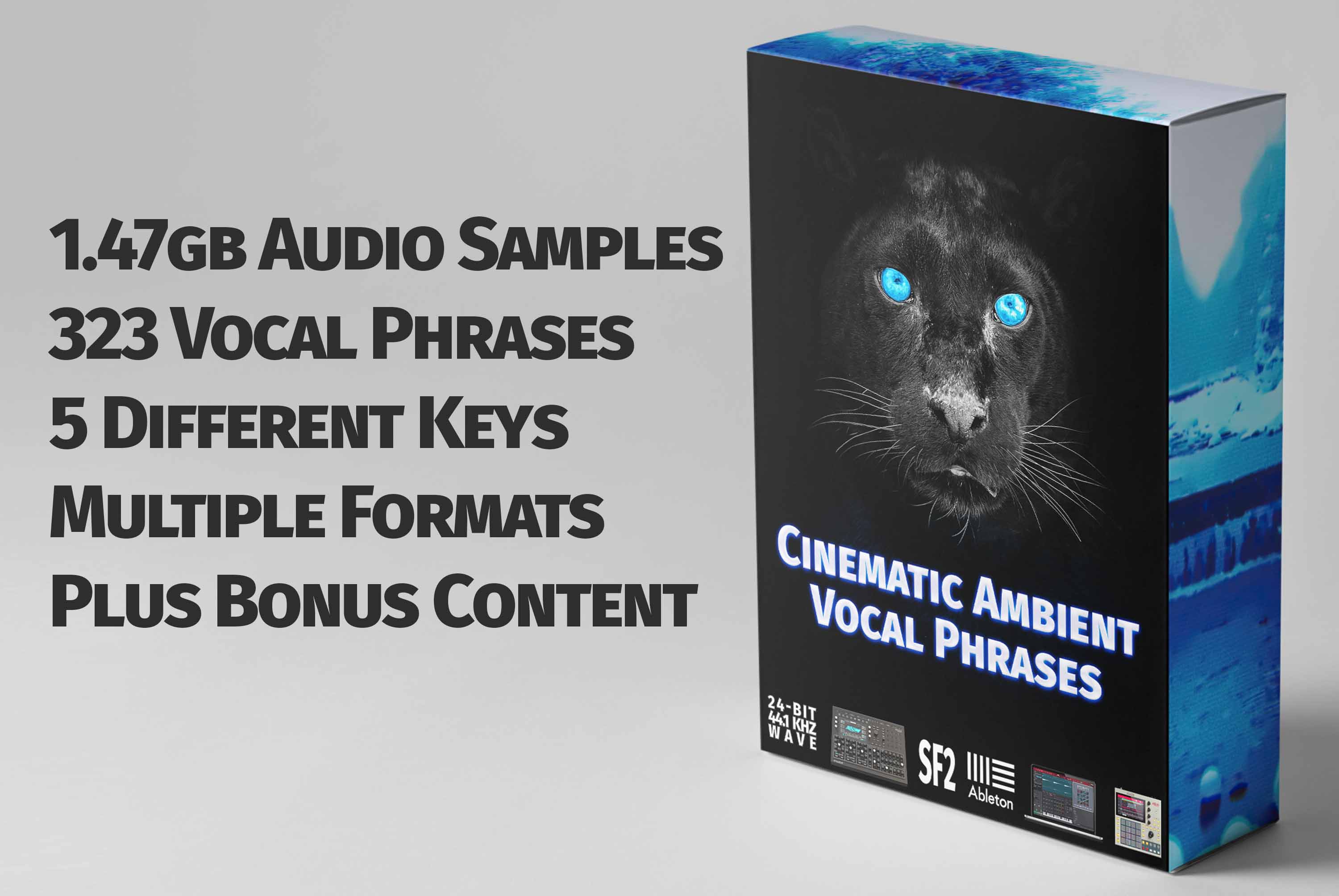 Cinematic Ambient Vocal Phrases Sample Pack Audio Samples Presets