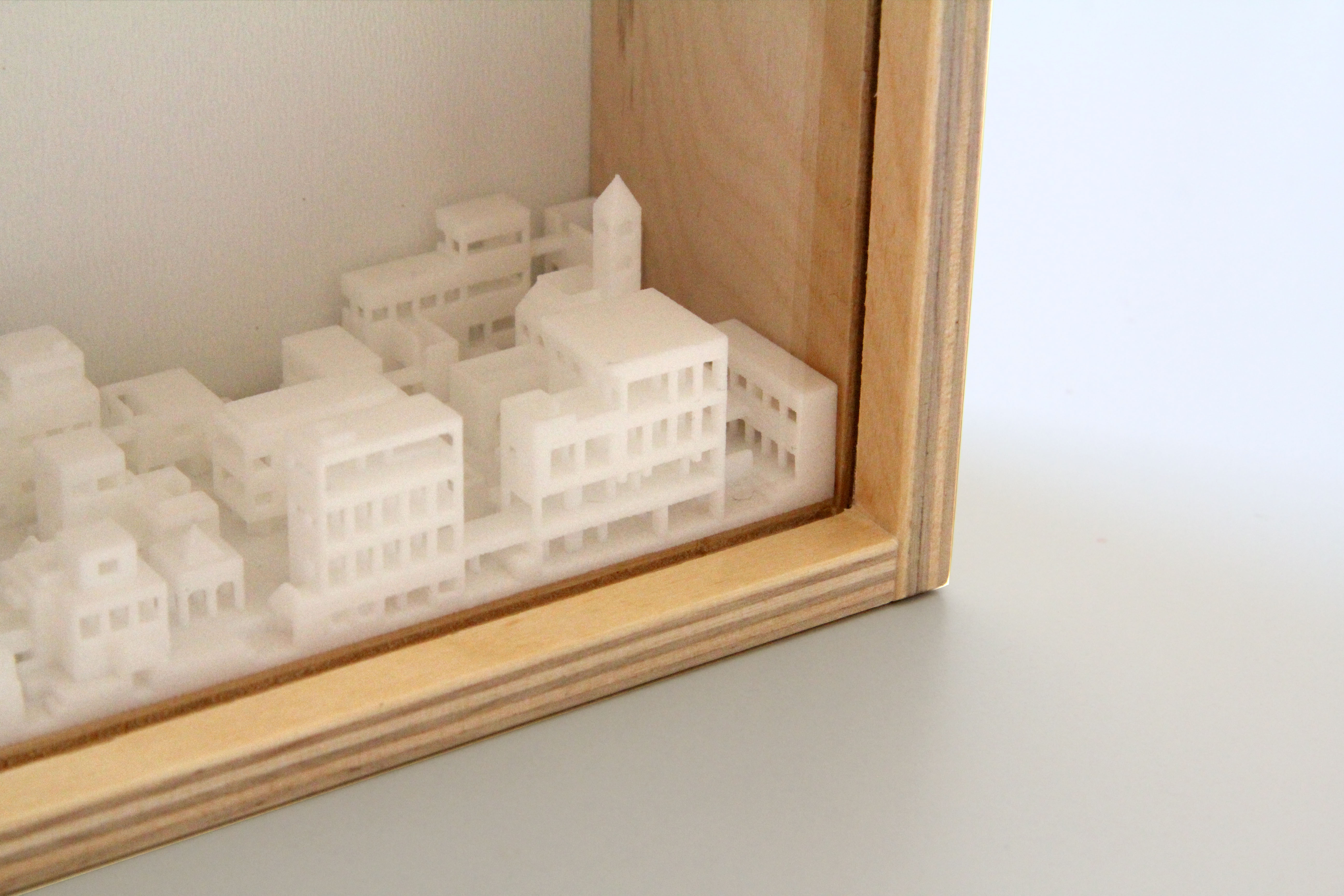 City in a vitrine