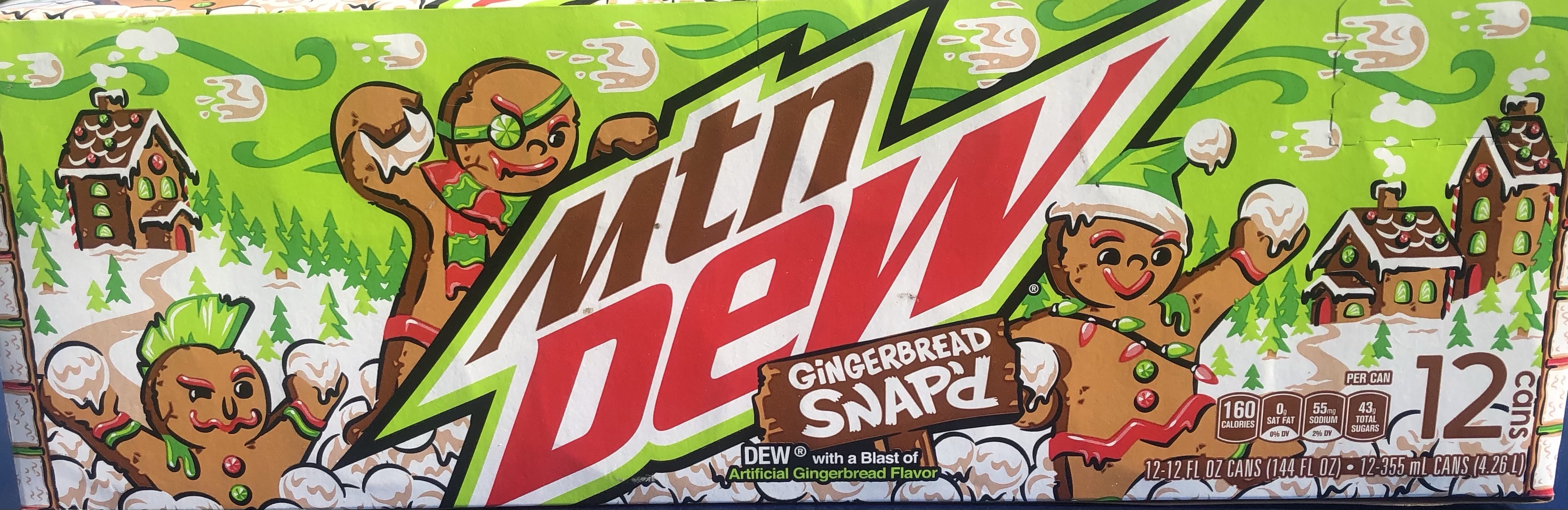 Mtn Dew Gingerbread SNAP'D | Soda Blog Review – TEHBEN.COM