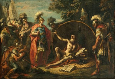 Diogenes and Alexander the Great