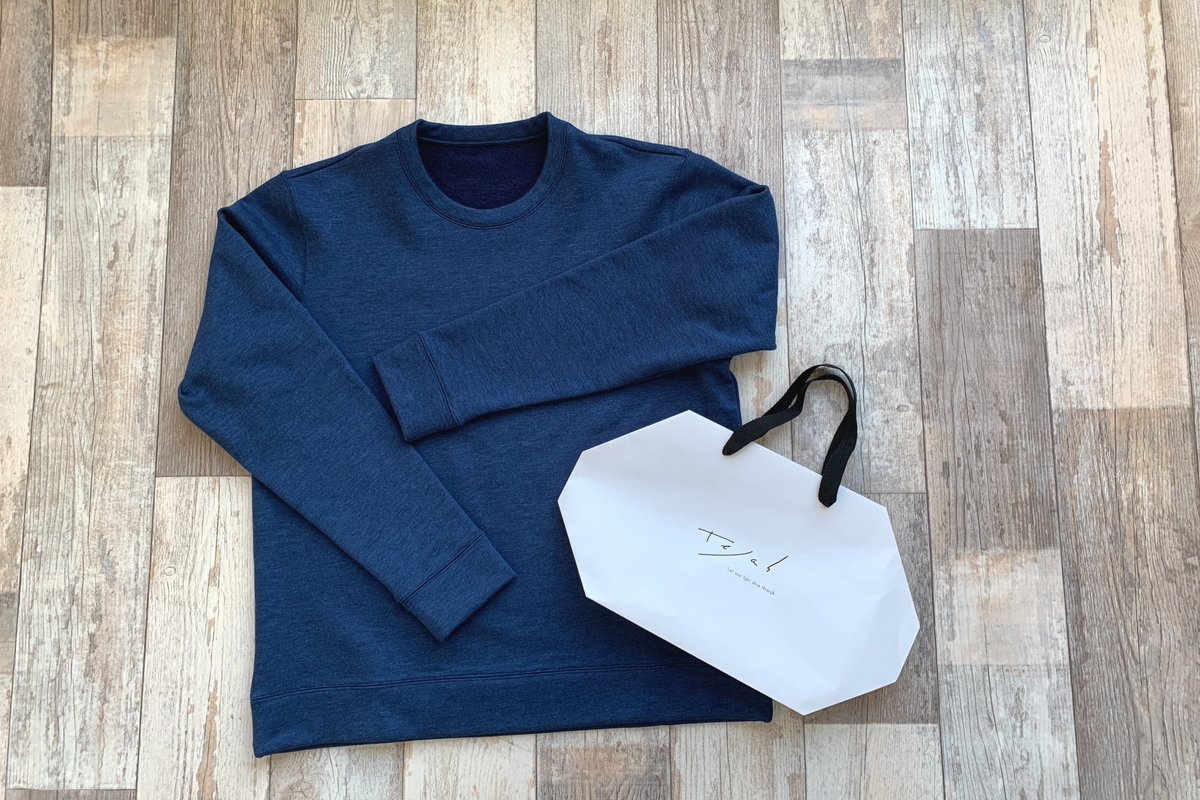 厚手のメンズトレーナー